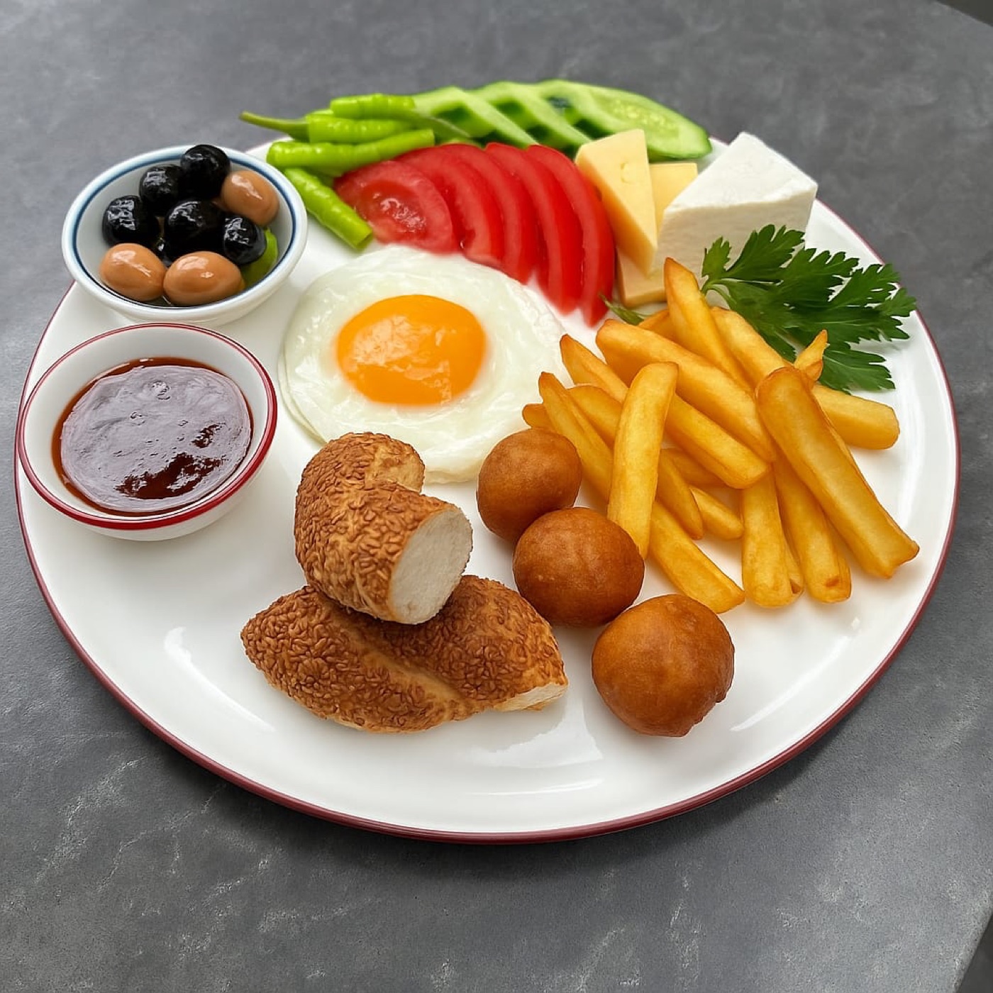 Kahvaltı Tabağı